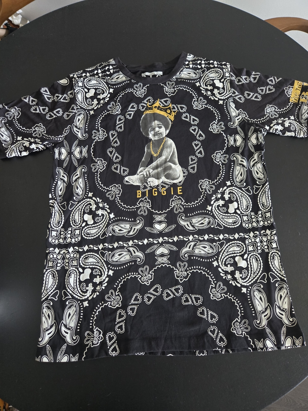 NWOT Brooklyn Mint Notorious B.I.G. Bandana Print Graphic Tee XL